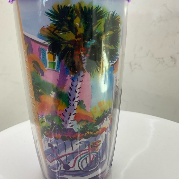 Tervis Key West Ellen Neguey Watercolor Art 16oz tumbler with lid NWT - Picture 4 of 7